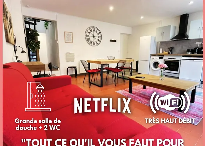 Spacieux Appartement T4 / 70 M2 8 Personnes