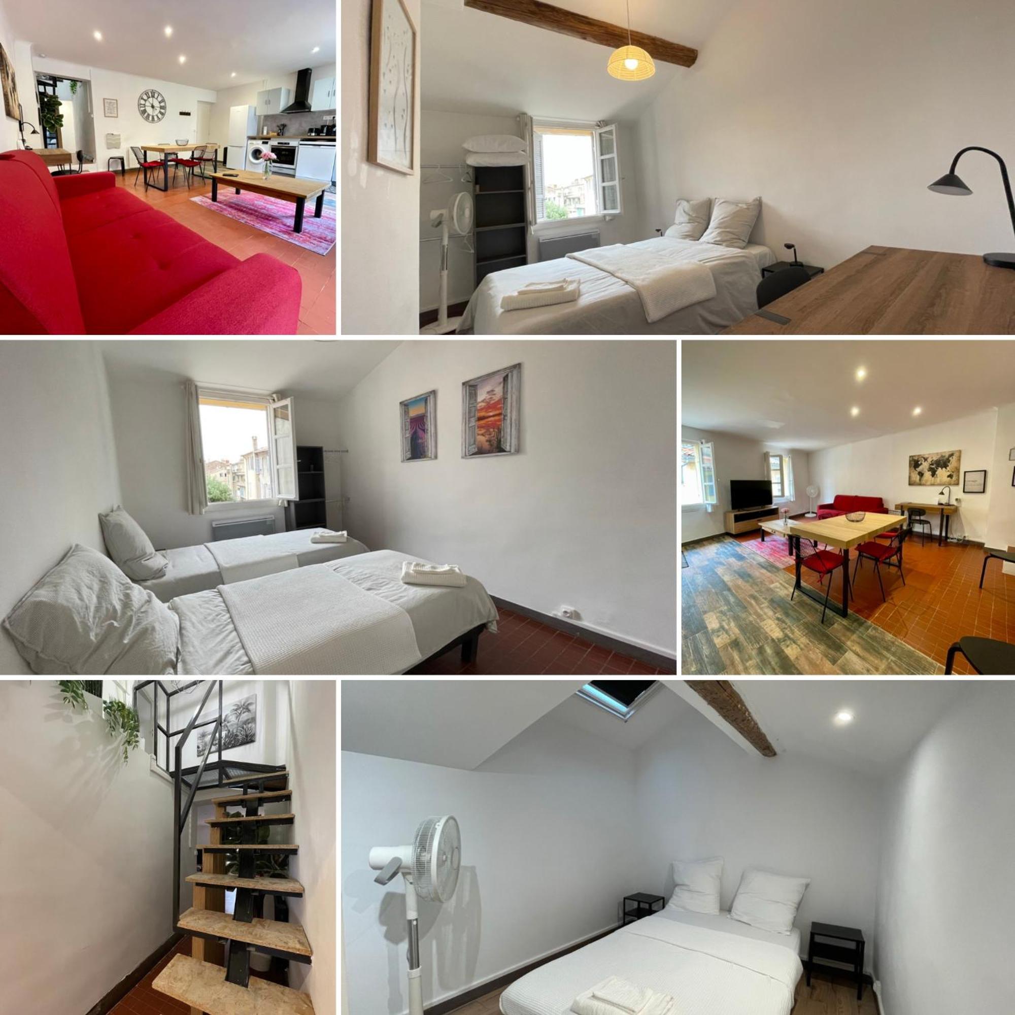 Spacieux T4 / 70 M2 8 Personnes * Aix-en-Provence